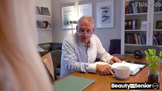 Just Shut up and Screw me, Granddad! Missy Luv & Jador Old for BeautyAndTheSenior