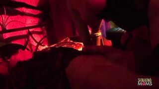 The castle lord was visited by a nasty ally that evening. This babe fastened him up to the daybed and gulped down his whole jock. When it was hard sufficiently, this babe put it in her butt and had an excellent anal thrill.