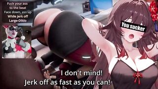 Hu Tao messes with your mind and screws u in the butt/ S&M JOI