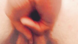 Chunky Juicy Babygirl Cunt oozes getting fingered from the back