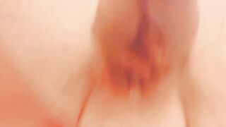 Chunky Juicy Babygirl Cunt oozes getting fingered from the back