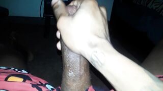 Stroked my penis for the lady's (Cum Discharged)