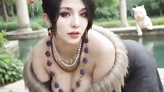 Lulu Last Dream X sex titfuck spunk flow