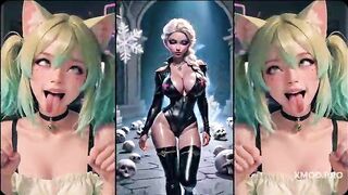 AI Generated hardcore soaked TOP pt.7 - Sexy AI Compilation pmv Porn