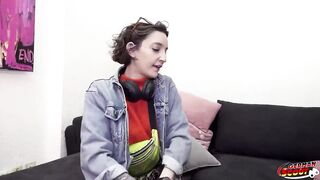 GERMAN SCOUT - Eager Anal and Rimjob Casting Bang with French Slim Tattoo Model Lena Fire