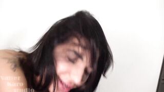 Kerry Terry Anew Takes Large Knob in Booty - Anal Climax - Cum in Throat (part two)