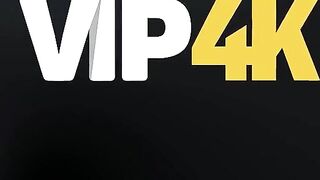 VIP4K. Got scared of a bug and got dad's dick