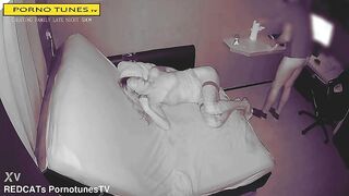 Cheating wife get over hereseminated by Neighbour late at night - Real Night Vision