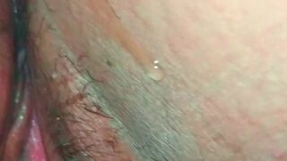 The bull makes married groan and shriek in the pair's couch. This babe receives all the cum in her throat.