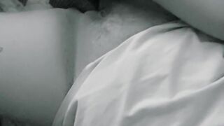 Playing with my cunt in advance of work