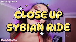 Close Up Sybian Ride