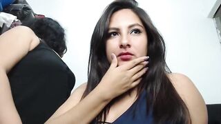 My stepsisters give me a bewitching double blow job and swap jizz with a ardent French kiss, using tons of tongue and sperm.