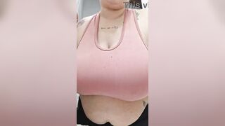 My Curvy Wife Can't Fit Her Giant Breasts in This Brassiere - Hawt Disclose for U