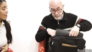 Grandpapa Takes Rootsgaia's Anal Temperature Measurement