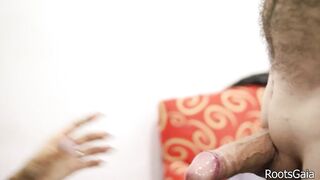 Grandpapa Takes Rootsgaia's Anal Temperature Measurement