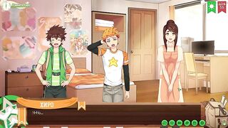 Scene 8 - Hiro and Keitaro have sex in the shower (Russian dub)