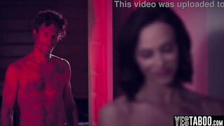 Large butt small bi sexual ghost devours a nice-looking Latin babe chick and her ghost BF