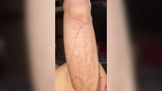 This uncut large cock need someones throat.