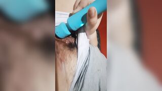 Me playing with my vagina