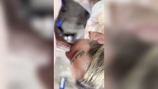 POV - Wife’s sister gives sloppy oral-job