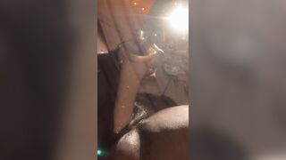 Thick Ebony Black cums on vibrator - Chai Love
