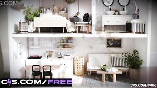 Tiny Plaything’s Giantess Domination: Petite Home Hunt with Wicked SFX