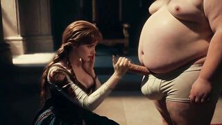 Fiery Braided Redhead Princess Broken – Sinless Winter Royal Turns Into Cum-Guzzling Cowgirl Bitch
