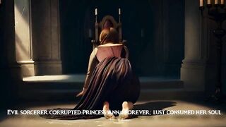 Fiery Braided Redhead Princess Broken – Sinless Winter Royal Turns Into Cum-Guzzling Cowgirl Bitch