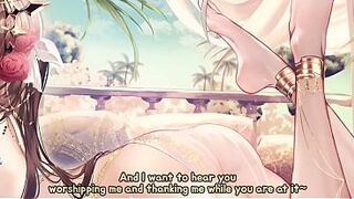 Ishtar and Ereshkigal The one and the other Desire Your Cum! (Fate Grand Order) [Femdom, Lesbian babes]