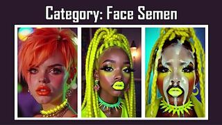 Teaser with oral pleasure, futanaria pleasure, cumshots on face, legs, body, feet and high-heels. Pleasure stuff with lots of dirty creampie