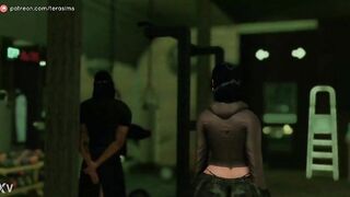 The Sims 4: Sultry Balcony Hookup & a Playful Forbidden Game