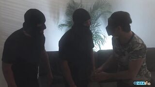 3 fortunate lads must screw multiple slutty hotties at one time