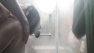 Making dad proud mouth domination facefuck her brains out