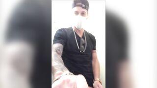 I can't stand how lustful I'm and I go to the airplane washroom to masturbate.