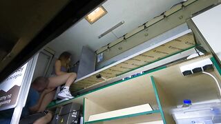 Hawt beauty got her twat licked whilst making a cigarette for her boss