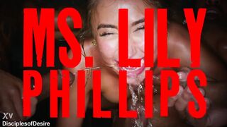 LILY PHILLIPS PIDDLE SCREW, DBL & TRPL PENETRATION, CREAMPIE, CUM JUNKIE