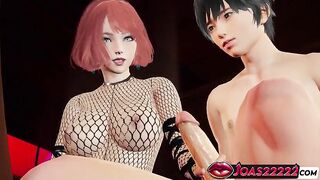 Haylee in a SADOMASOCHISM Fishnet Bodysuit at the Club Comics - Have a fun Tugjob with Biggest Rod Servce, Oral job & Irrumatio Deepthroat Ending in a Facial Cum
