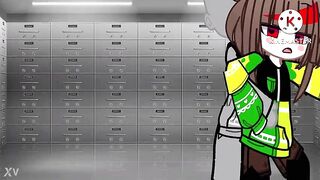 Chara and Y/N bang another time eighteen Undertale manga series