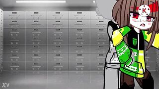 Chara and Y/N bang another time eighteen Undertale manga series