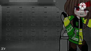 Chara and Y/N bang another time eighteen Undertale manga series