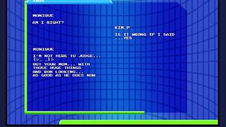 Kim and her ally Monique secretly see her mommy Ann... and Ron