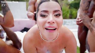 Sara Retali and Yasmina Khan Share 10 Giant Ramrods in Double Penetration for the 1st Time