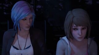 Sexy Summer Night - Max Caulfield x Chloe Price animated rule 34 comics