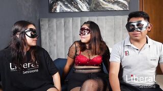 A cuckquean is born - This babe has sex with some other woman in front of her wife