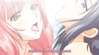 Yuri (lesbo) scenes in comics part three