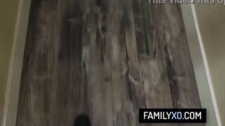 Sexually excited honey pounded doggy position by her lustful stepdad