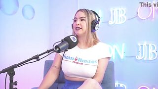 BBC DOUBLE ORAL-JOB - Breasty golden-haired DanielaGomez and her superlatively good ally lose control sucking a massive BBC at the same time.