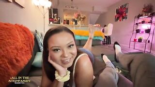 Truth Or Dare With Large Butt Stepsister Adriana Maya
