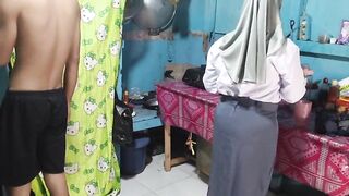 Banging my sister-in-law in the kitchen, when this babe was about to go to school