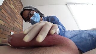 1 DAY: SEXY NURSE was Surprised by the Patient. Hospital